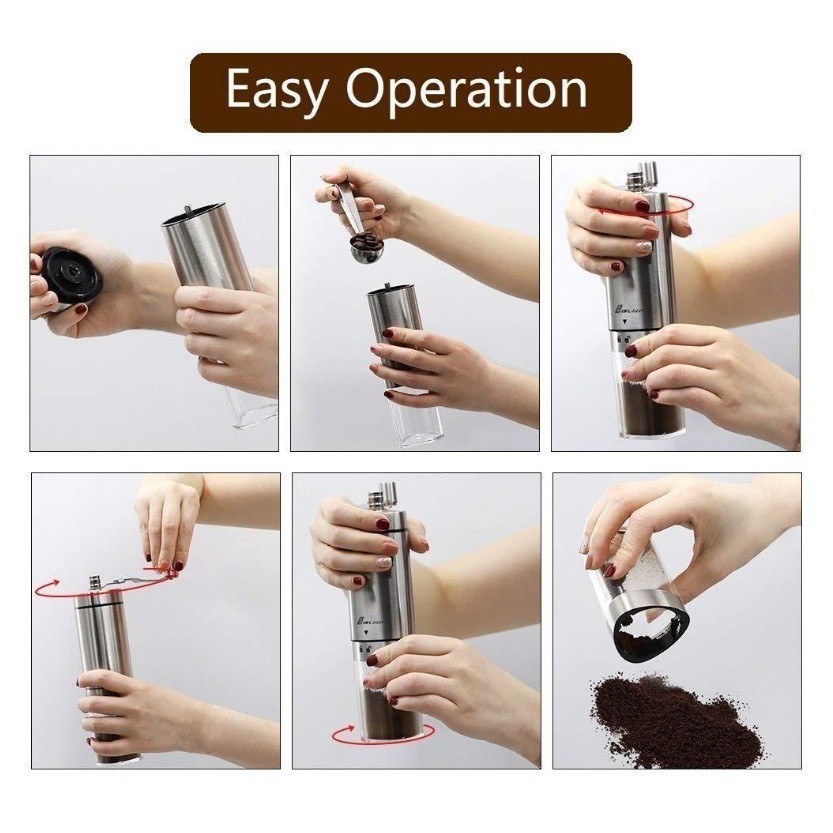 ที่บดกาแฟ สามเหลี่ยม พับก้านได้