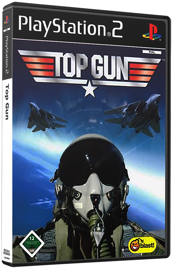 แผ่นเกมส์ PS2 : Top Gun