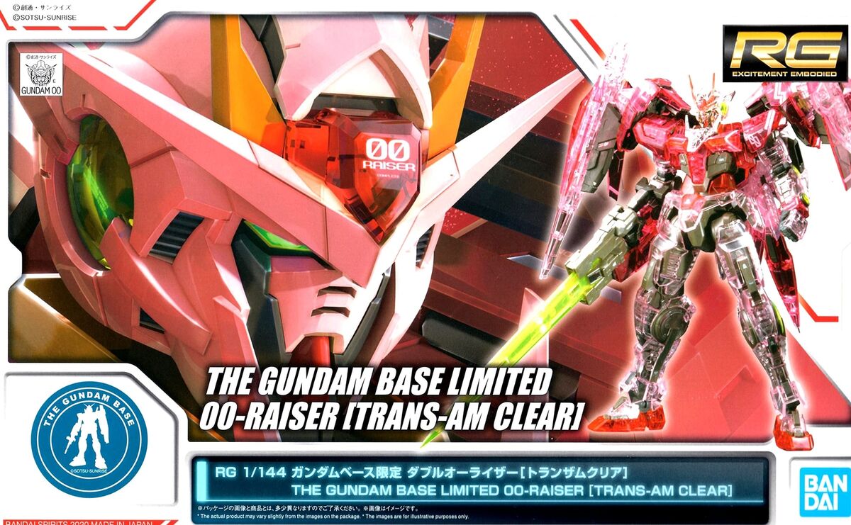 (RG) 1/144 00 RAISER TRANS-AM (CLEAR COLOR VER)