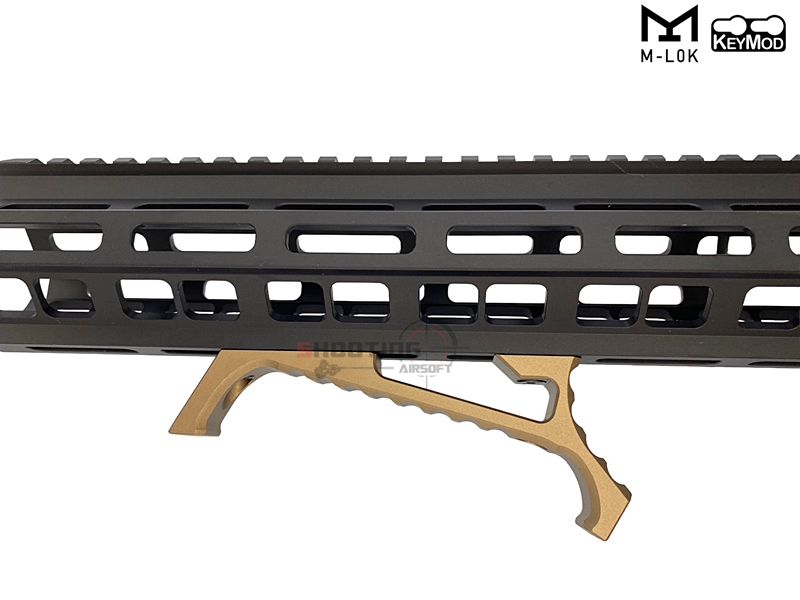 กริ๊ปมือหน้า VP23 Tactical Angled Grip M-Lok / Keymod