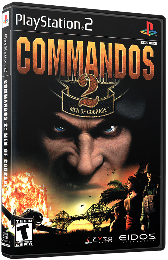 แผ่นเกมส์ PS2 : Commandos 2 - Men of Courage