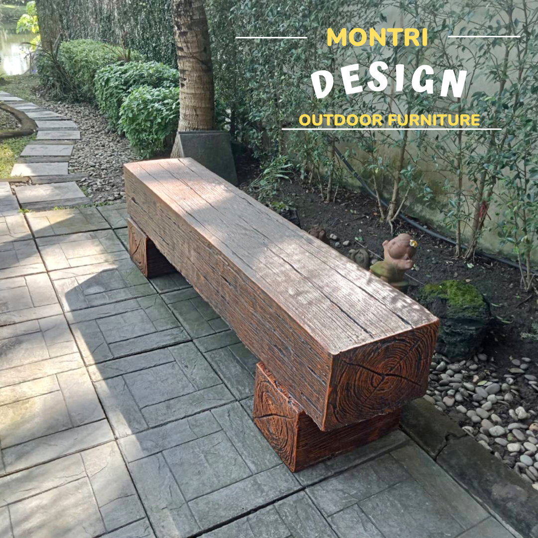 เก้าอี้ไม้หมอน รุ่น limited chair เก้าอี้ไม้หมอนรถไฟ เก้าอี้สนาม ม้านั่งสนาม งานสวยเรียบหรู