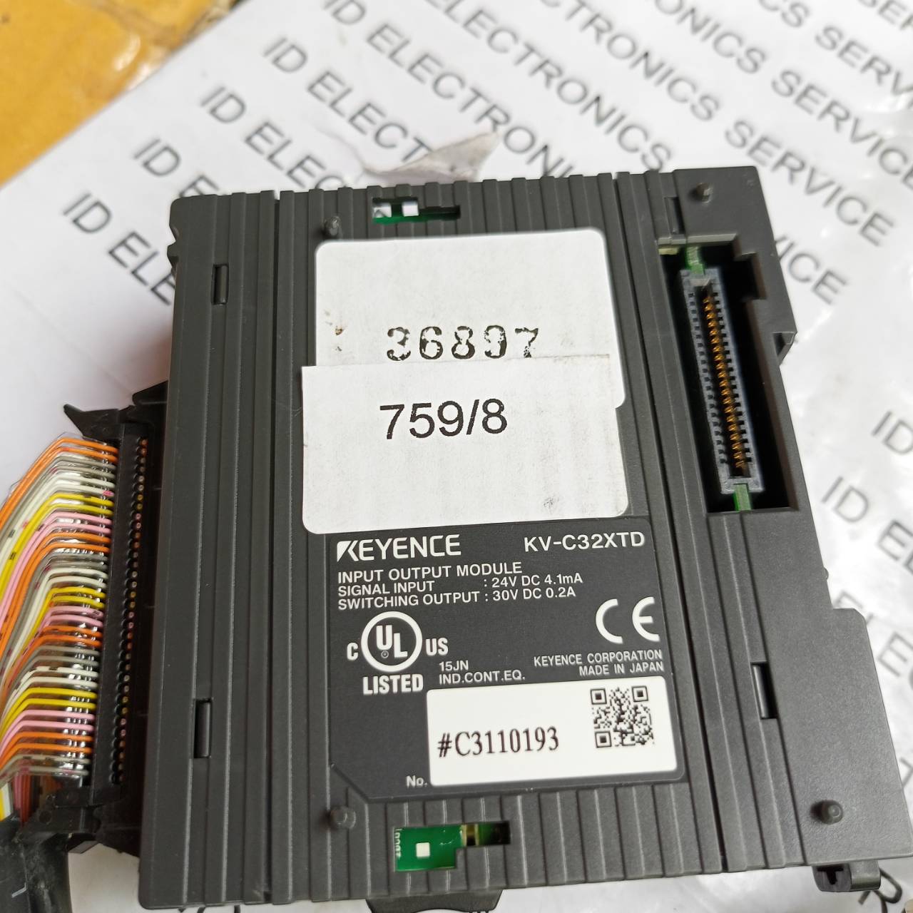 PLC " KEYENCE " MODEL : KV-C32XTD