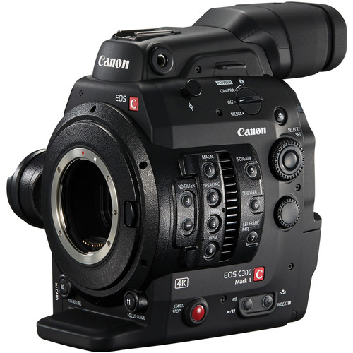 Canon Cinema EOS C300 Mark II Body with Dual Pixel CMOS AF (EF Lens Mount)