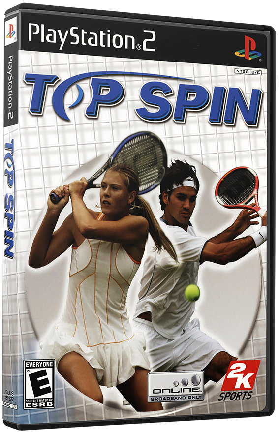 แผ่นเกมส์ PS2 : Top Spin