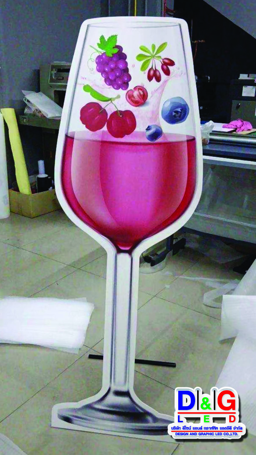 ป้ายงานพิมพ์สแตนดี้