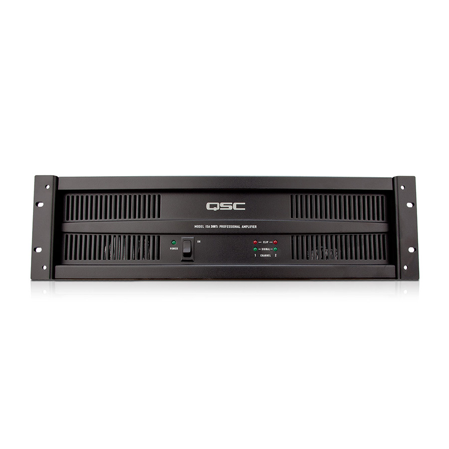 QSC ISA300Ti Stereo Power Amplifier 2 แชนแนล 185 วัตต์