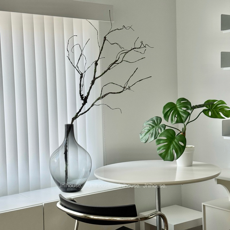 [พร้อมส่ง] Jnihouse : แจกันแก้ว แจกันใหญ่ไล่สี