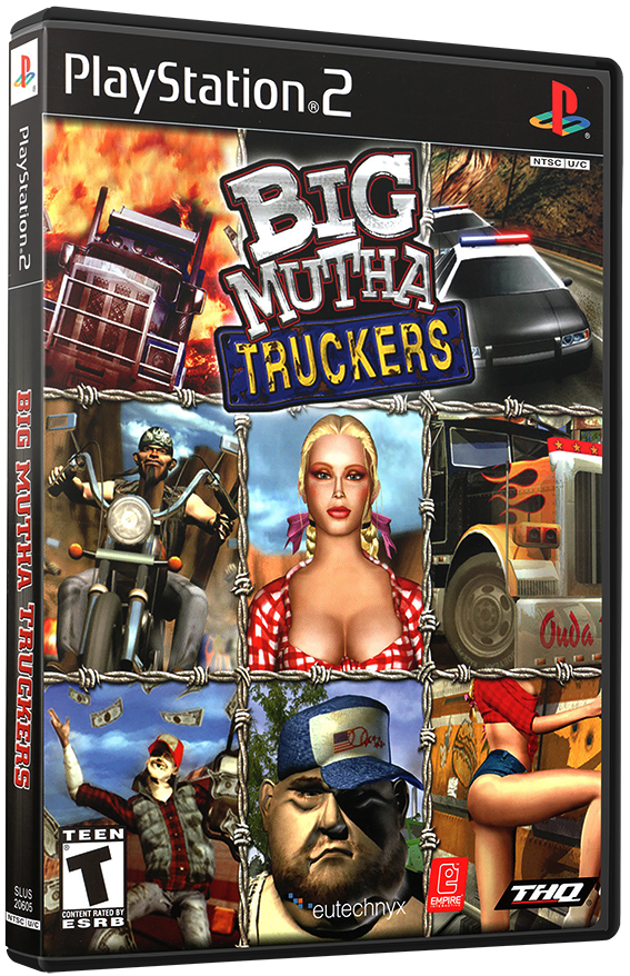 แผ่นเกมส์ PS2 : Big Mutha Truckers