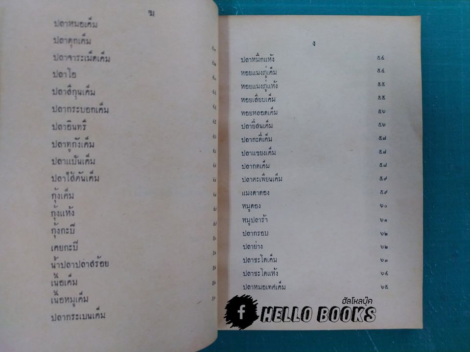 ตำราอาหารดอง ของแห้ง-ของเค็ม