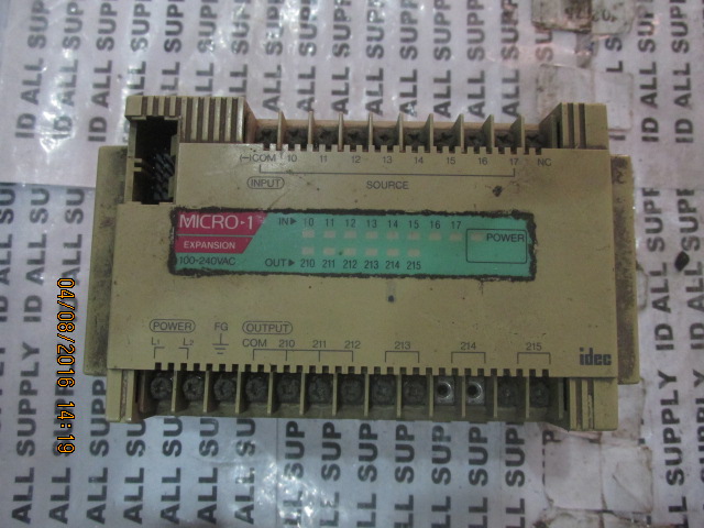 PLC " IDEC " MODEL : FC1A-E1A1E
