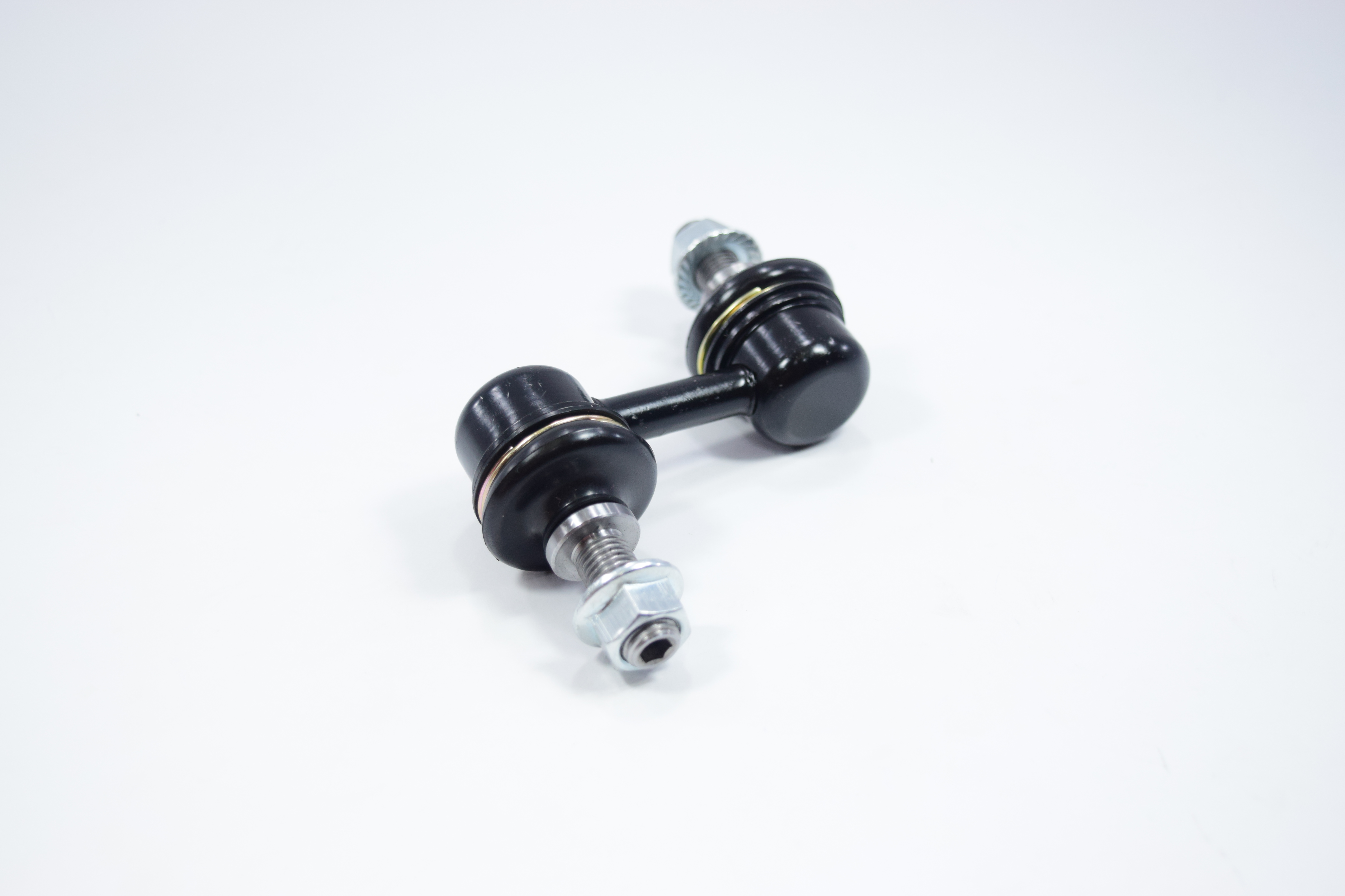 ลูกหมากกันโคลงหน้า HONDA CIVIC ปี 1996-2000 / Cr-v G1 ปี 1996-2001 (RD) ฮอนด้า ซีวิค / ขนาด ยาว A 53 mm. เกลียวเสื้อ B 10 mm. ตัวเลขบอกทิศ C 12' / 3L-6260 / ยี่ห้อ 333 (1คู่ 2 ตัว) (STABILIZER LINK FRONT) (ซ้าย / ขวา)