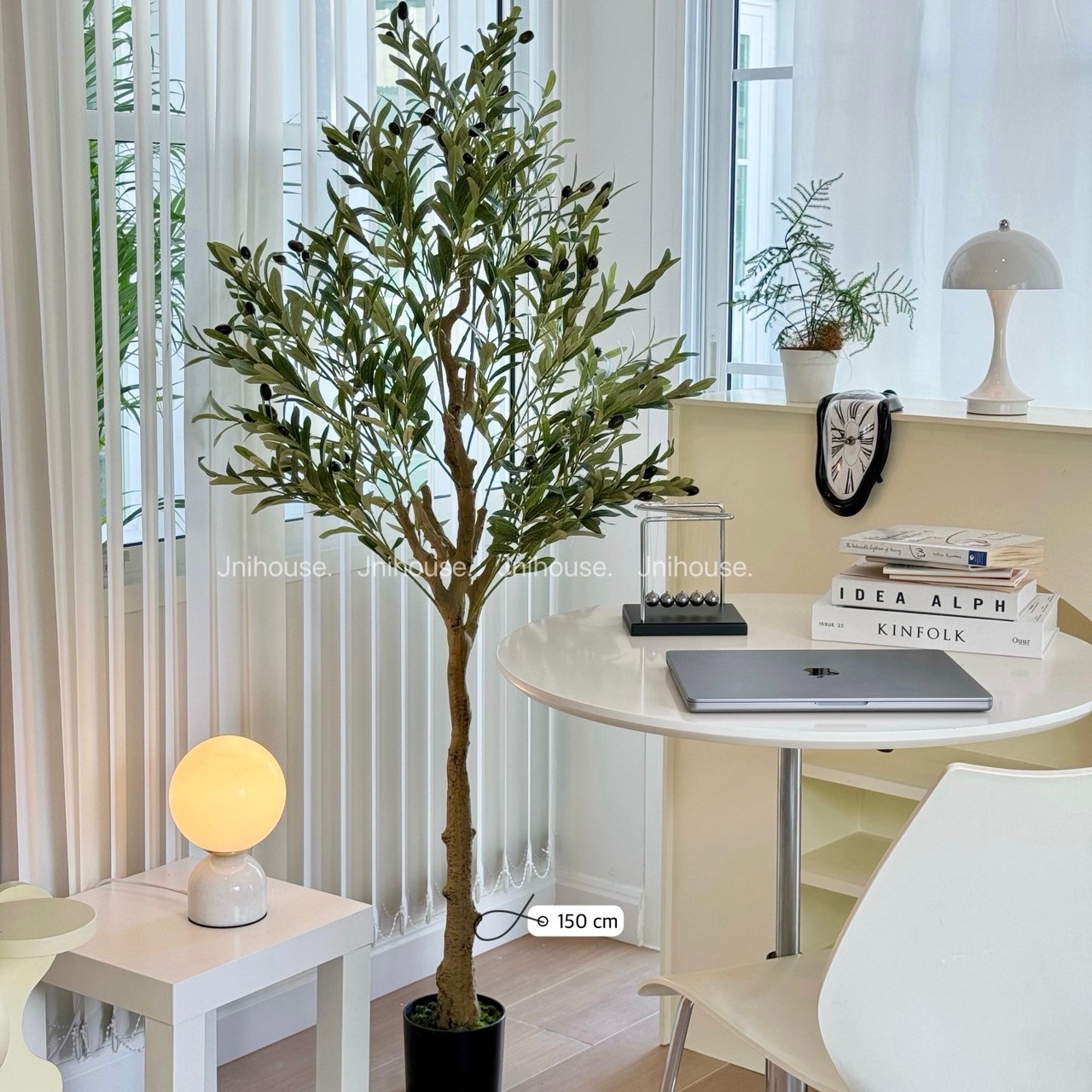 [พร้อมส่ง] Jnihouse : ต้นมะกอกประดิษฐ์ (Artificial Olive Tree) ต้นไม้ปลอม