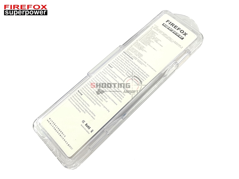 Set แบตลิโพ Firefox 20c 1200mAh 11.1v (แยกเซลล์) พร้อมเครื่องชาร์จ B3