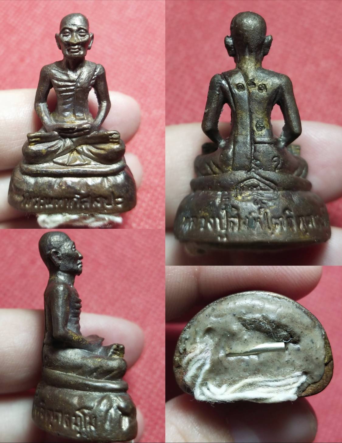 พระมหากัสสปะ ❇เนื้อมหาชนวนธาตุกายสิทธิ์. เลข 143 อุดมวลสารตะกรุด1ดอก ▪สร้าง1200องค์ ❇หลวงปูสิงห์โต จิตฺตธมฺโม❇
