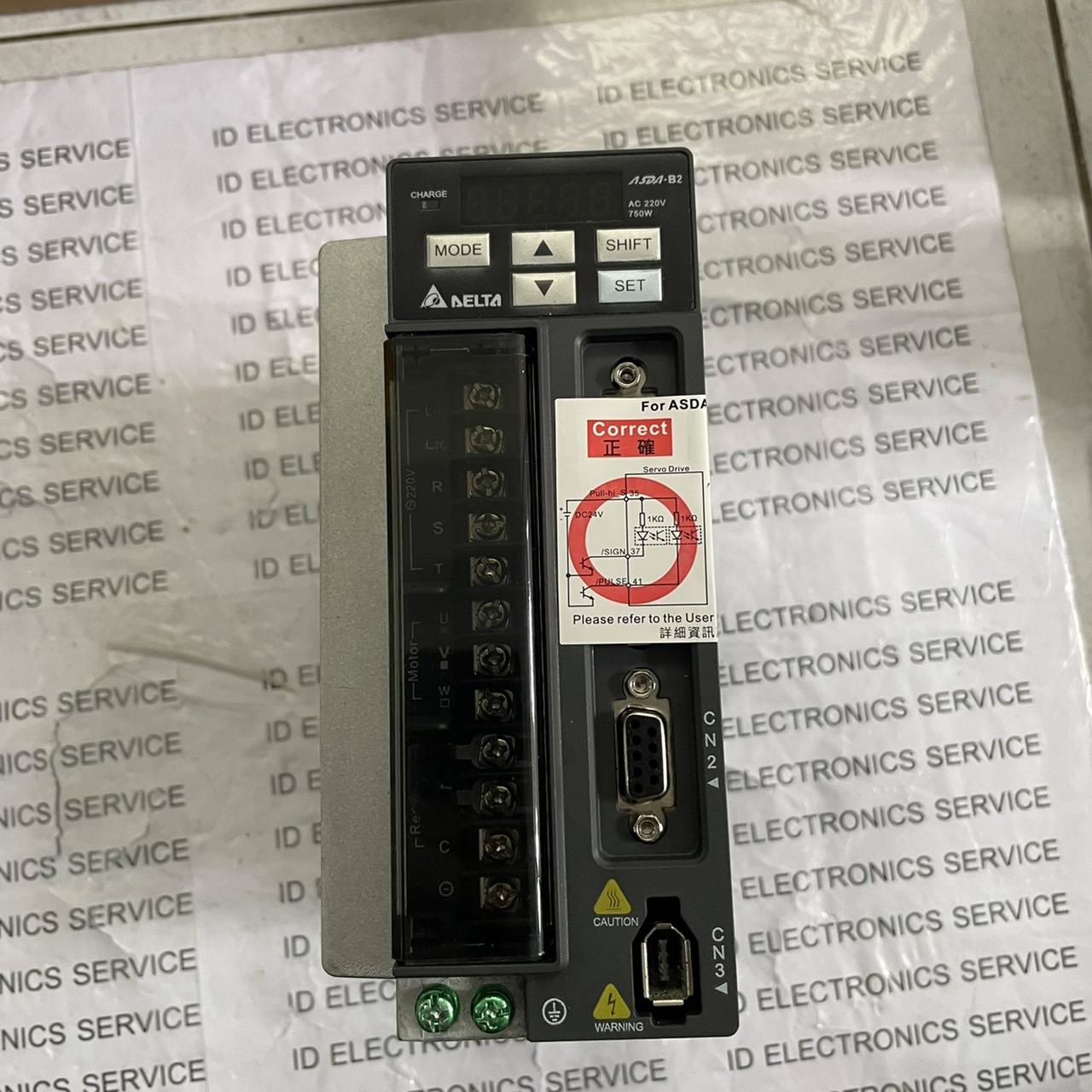 SERVO DRIVE " DELTA " MODEL : ASD-B2-0721-B
