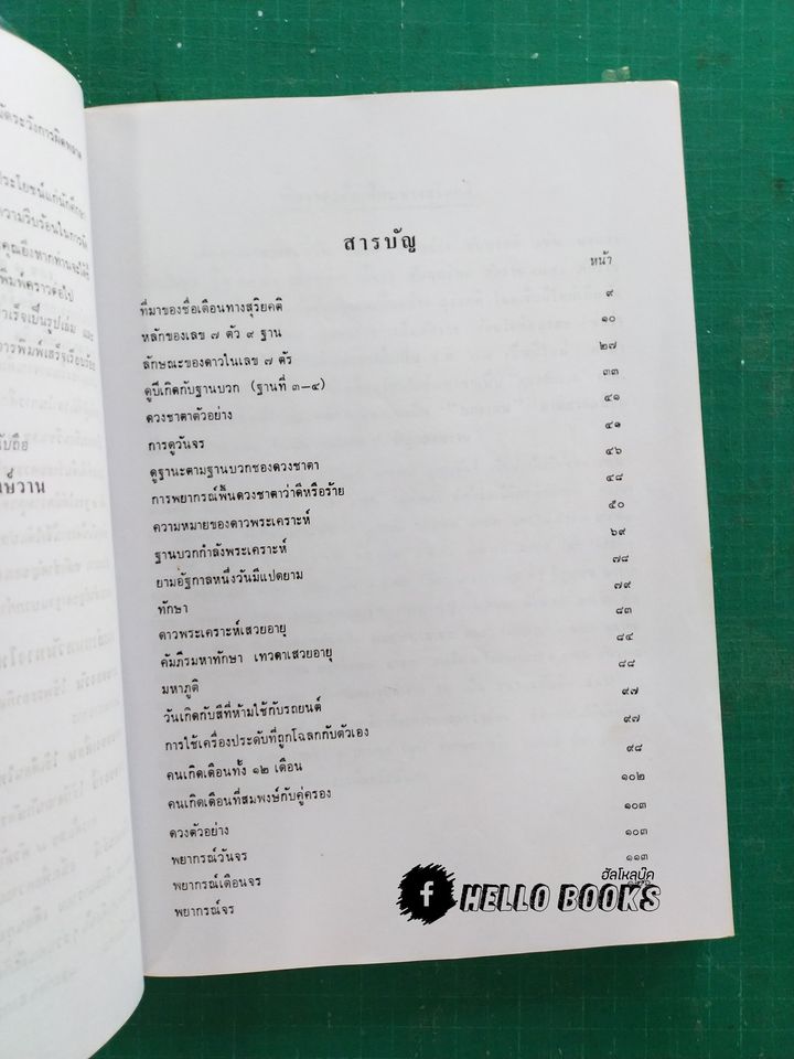 ตำราพยากรณ์เลข ๗ ตัว ๙ ฐาน