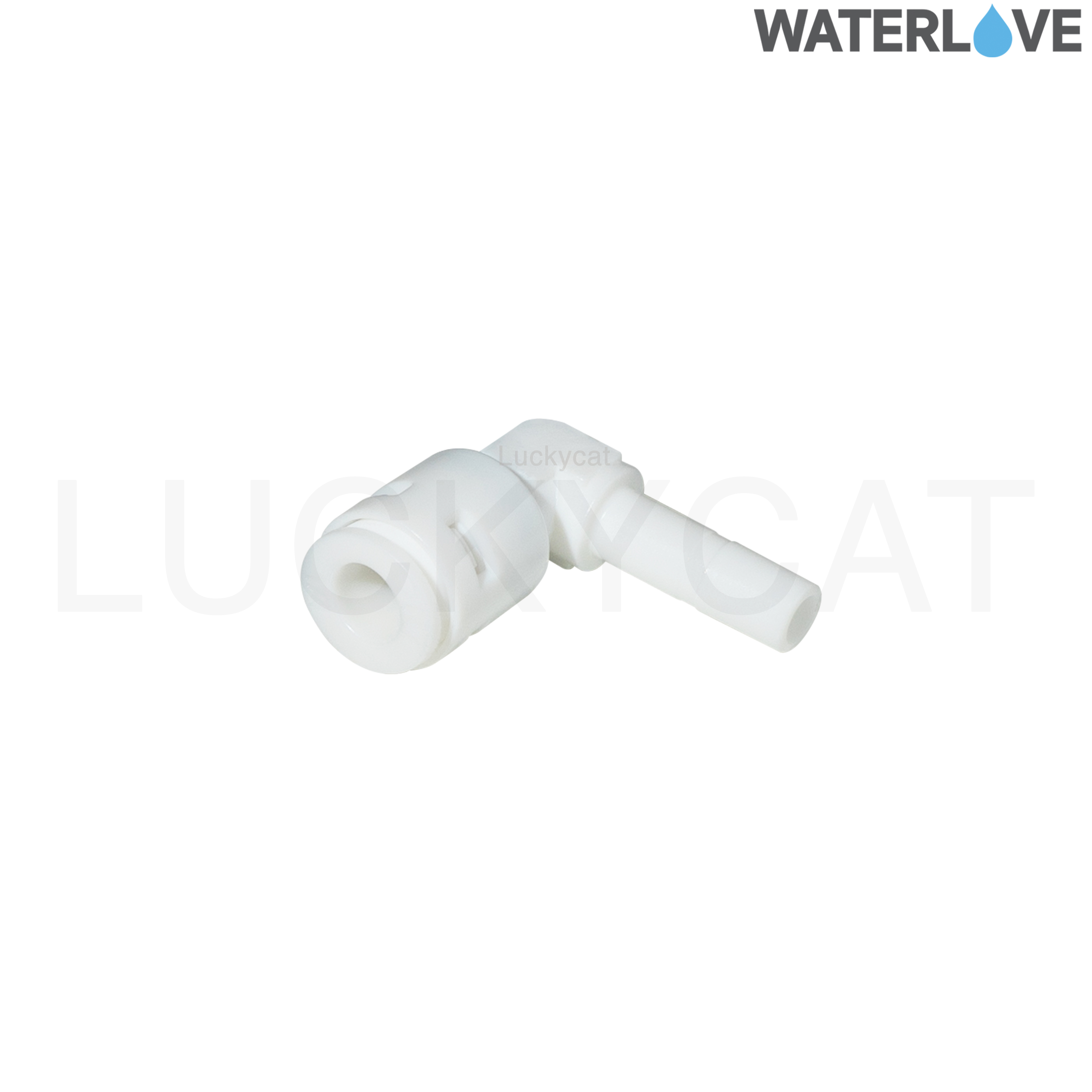 ข้อต่อฉากสวมเร็ว สำหรับเสียบสาย และ เสียบข้อต่อ 1/4''