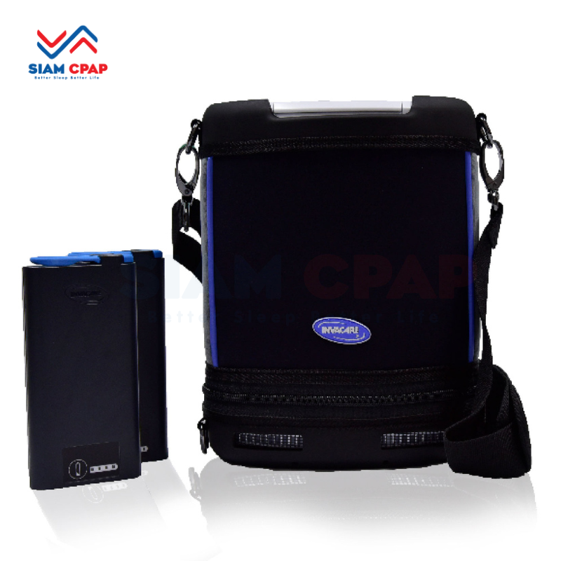 เครื่องผลิตออกซิเจนแบบพกพา INVACARE รุ่น Platinum Mobile ประกันศูนย์ไทย 3 ปี