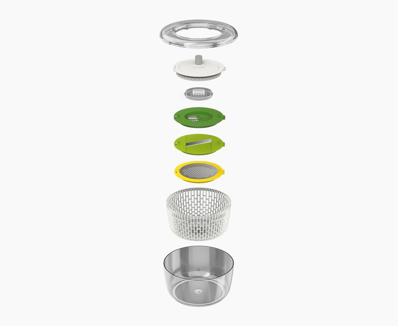 Joseph Joseph Multi-Prep™ 4-piece Salad Preparation Set อุปกรณ์เตรียมและทำสลัดแบบ 4 in 1