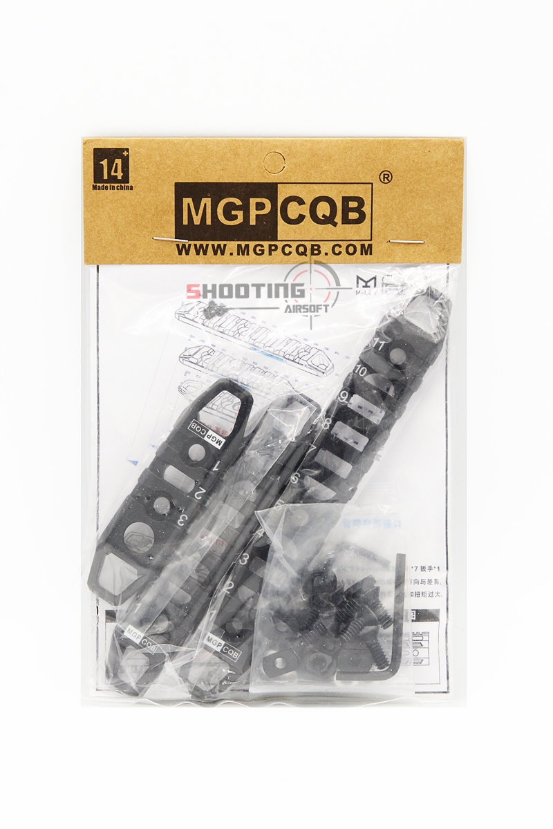 รางเสริม MGP CQB 2in1 สำหรับชุดหน้า M-Lok / Keymod
