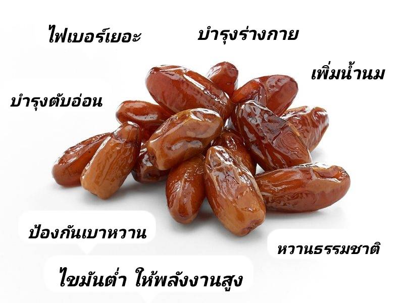 อินทผาลัมอบไร้ก้าน ขนาด 500กรัม (ครึ่งโล) อินทผาลัมธรรมชาติ พร้อมทาน เกรด AAA ไม่เหม็นหืน การันตรีความอร่อย