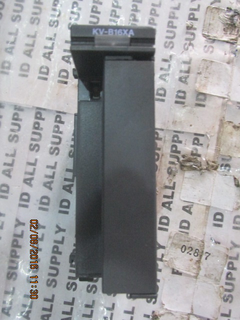 PLC " KEYENCE " MODEL : KV-B16XA