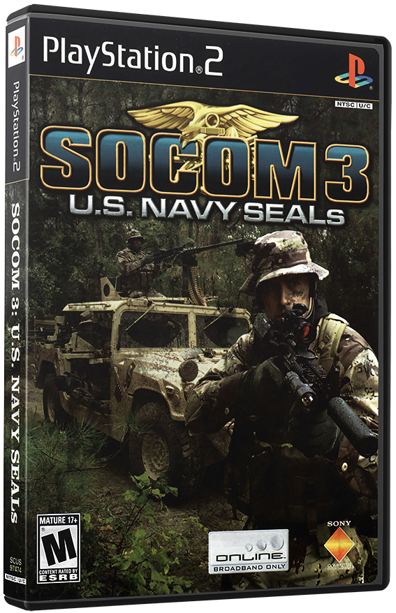 แผ่นเกมส์ PS2 : SOCOM 3 - U.S. Navy SEALs