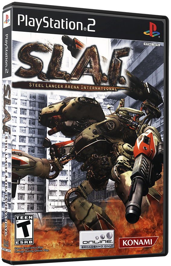 แผ่นเกมส์ PS2 : S.L.A.I. - Steel Lancer Arena International