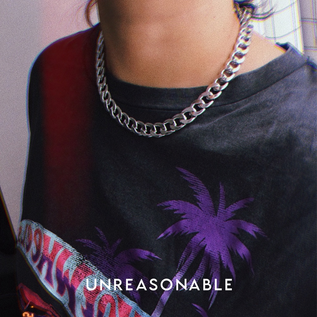 สร้อยคอ สีเงิน UA0655-02 Unreasonable Accessories