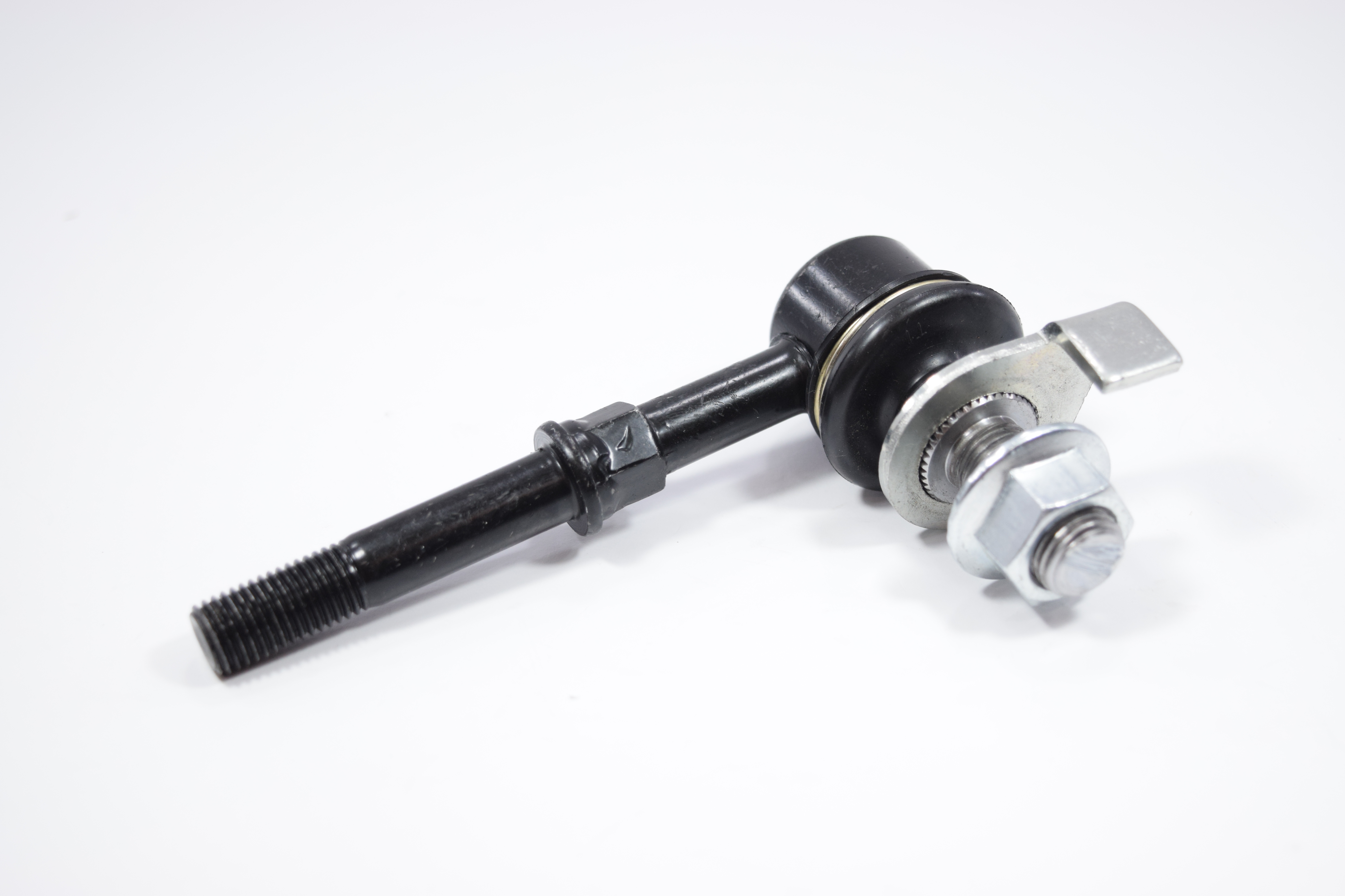 (ประกัน 6 เดือน) ลูกหมากกันโคลงหน้า (พร้อมลูกยาง) NISSAN URVAN E25 ปี 2001-On นิสสัน เออร์แวน / ขนาด ยาว A 95 mm. / เกลียวเสื้อ B 10 mm. / ตัวเลขบอกทิศ C 24' / 3L-N350 / ยี่ห้อ 333 (1คู่ 2 ตัว) (STABILIZER LINK FRONT) (ซ้าย / ขวา)