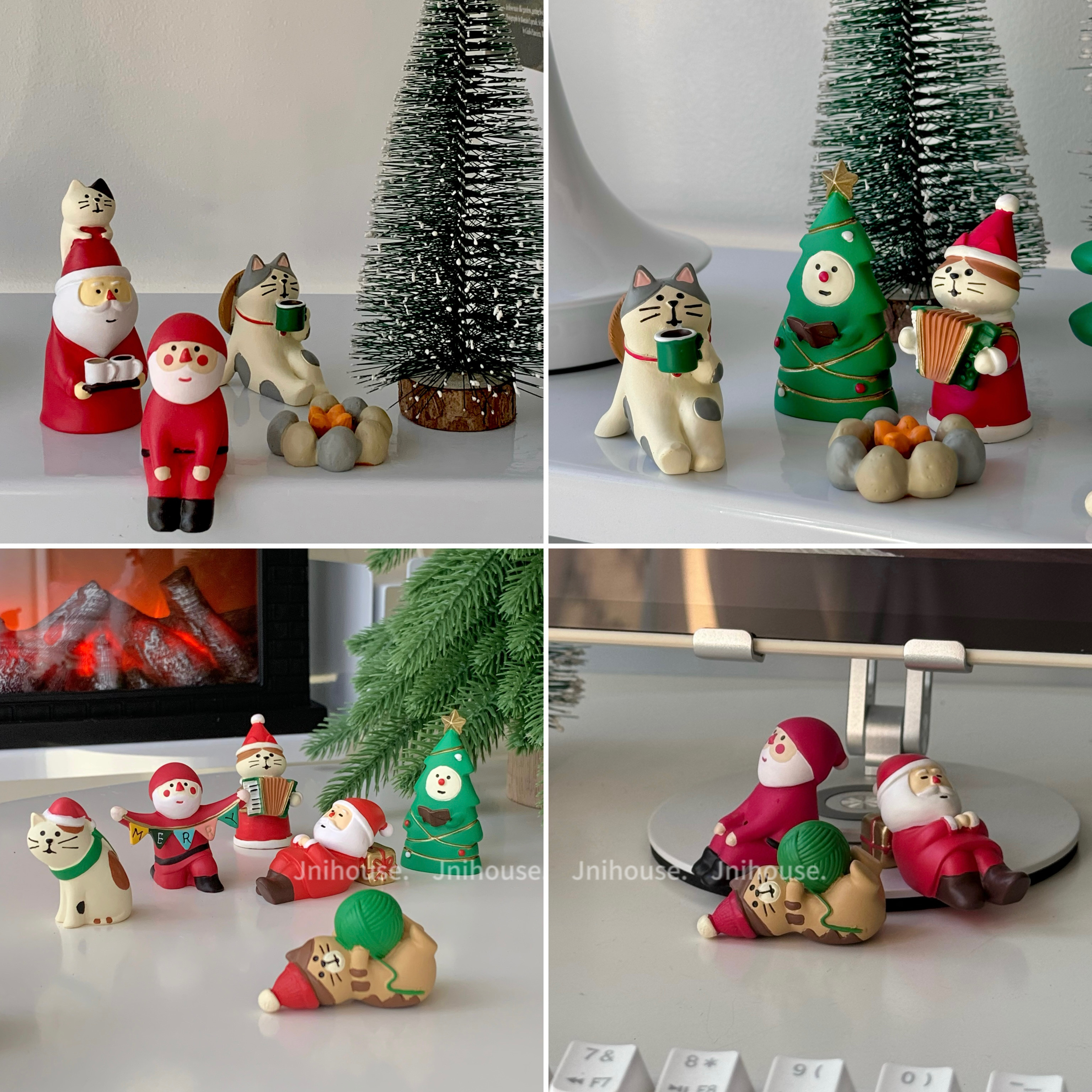 [พร้อมส่ง] Jnihouse : Christmas Figures โมเดลคริสต์มาส