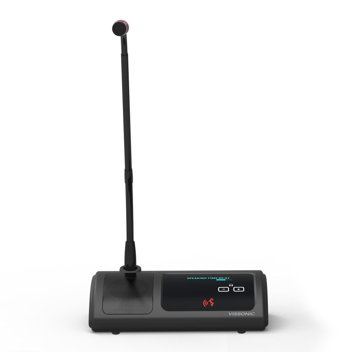 VISSONIC VIS-WDD-T 5G WiFi Wireless Digital Delegate Unit ฐานไมค์ผู้ร่วมประชุม (ไม่มีไมค์)