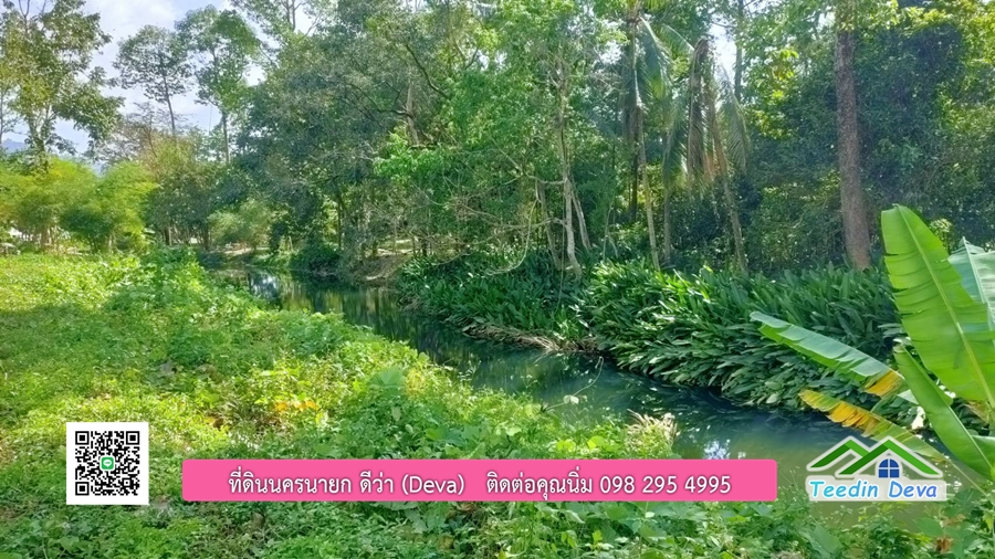 ที่ดินสวยขนาด 10 ไร่ อยู่ในแหล่งท่องเที่ยว ใกล้เขื่อนด่านปราการชล ต.สาริกา อ.เมือง จ.นครนายก