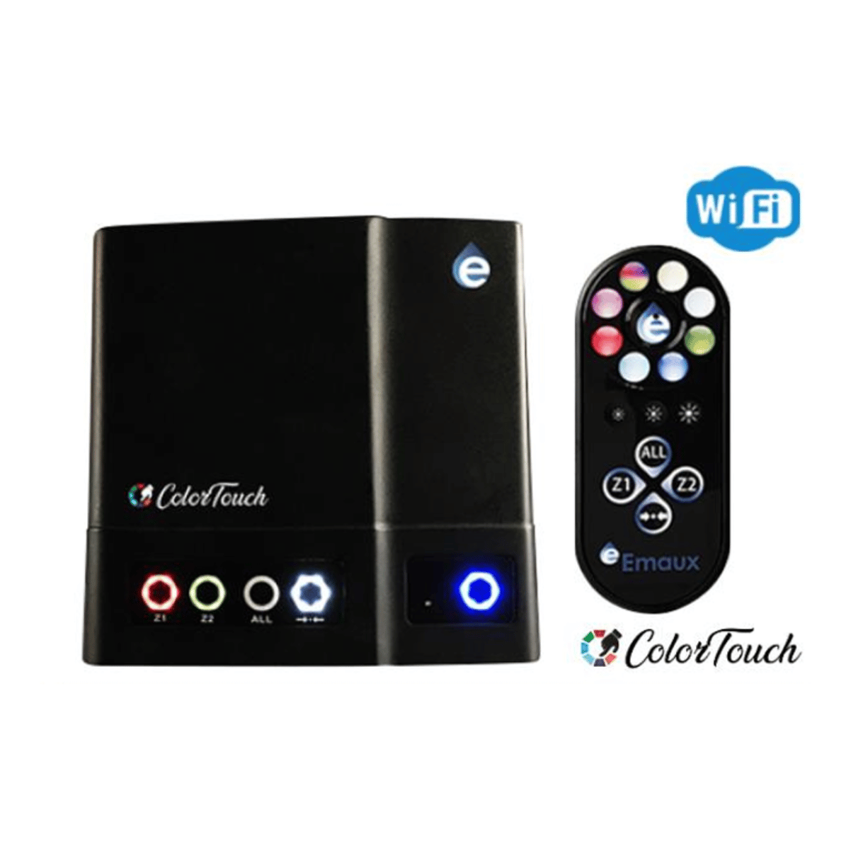 ชุดควบคุมไฟ้ได้น้ำพร้อมรีโมท ColourTouch-WiFi