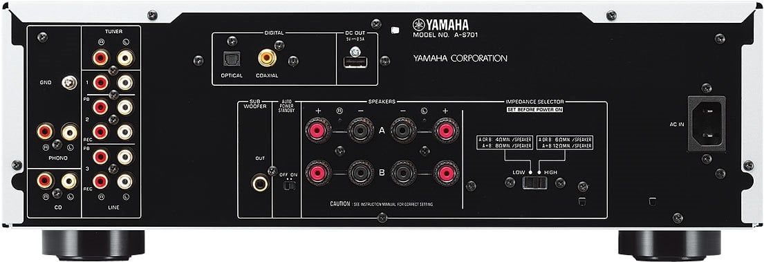 YAMAHA A-S701 Integrated Amplifier 2x160 วัตต์ (RMS)