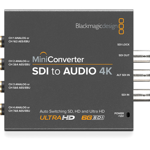 Blackmagic Mini Converter SDI to Audio 4K