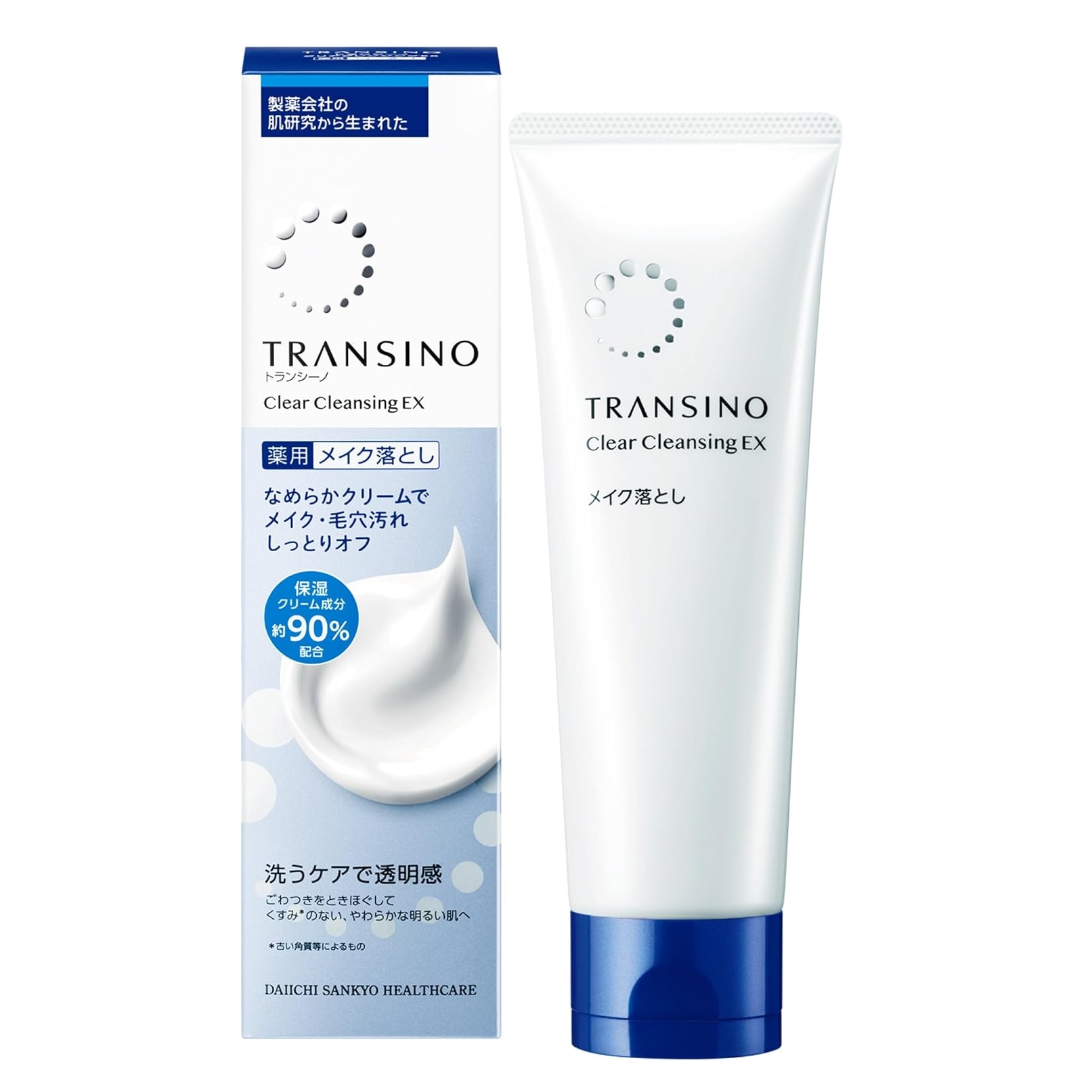 โฟมล้างหน้า Transino clear cleansing EX 110g