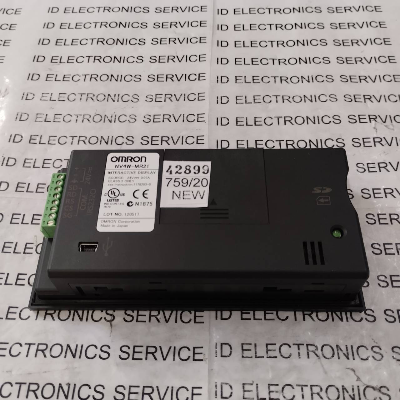 LCD TOUCH SCREEN " OMRON " MODEL : NV4W-MR21