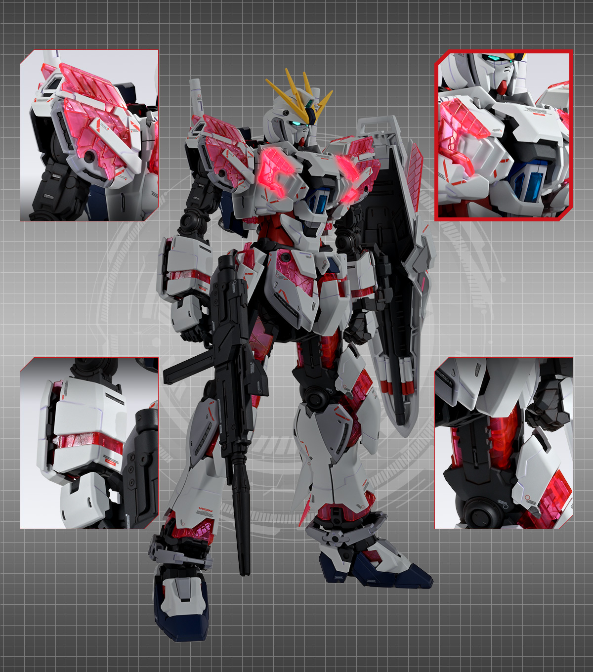 (MG) 1/100 NARRATIVE GUNDAM C-PACKS Ver.Ka