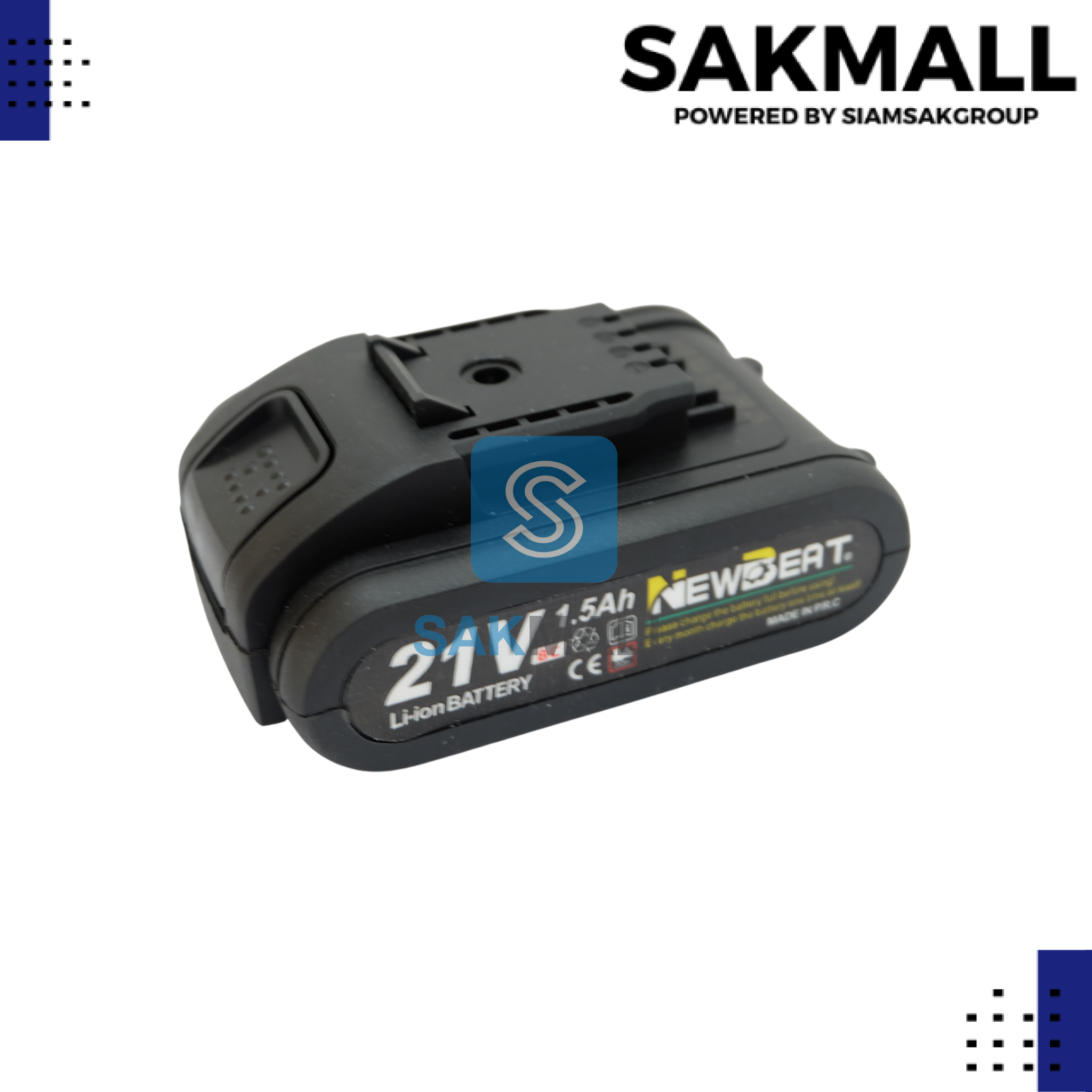 แบตเตอรี่ ลิเธียม 21V 1.5ah (CID-21KT)