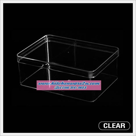 P06579 กล่องเหลี่ยมใส (19.2 x 28 x 10.7 cm) No. 887 (ราคาส่งต่อ 1 โหล: 12 ใบ:เฉลี่ย 110 บ/ใบ)