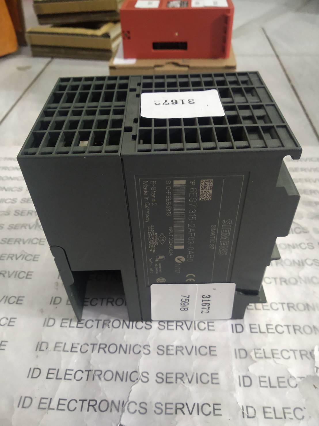PLC " SIEMENS " MODEL : 6ES7 315-2AF03-0AB0