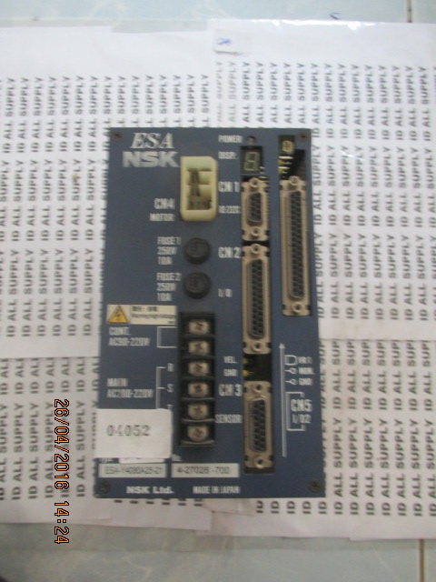 SERVO DRIVE " NSK " MODEL : ESA-Y4080A25-21