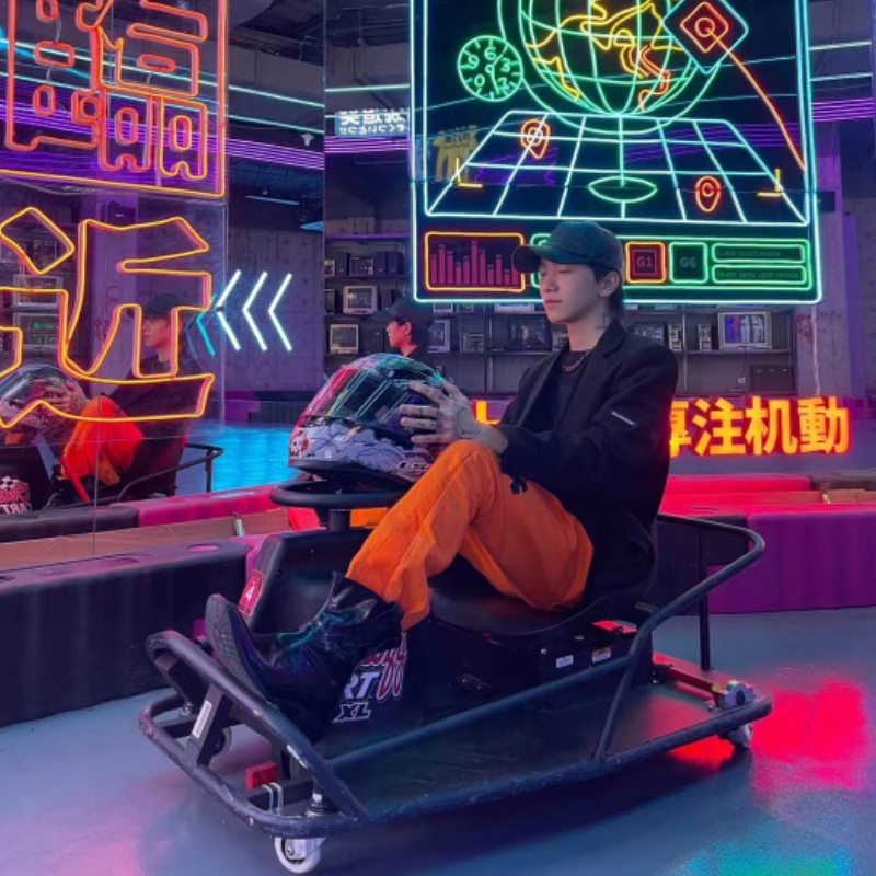 โกคาร์ท รถดริฟท์ GoKart ZONE-X(โซน เอ็กซ์) Crazy Cart XL 500W 23กม/ชม