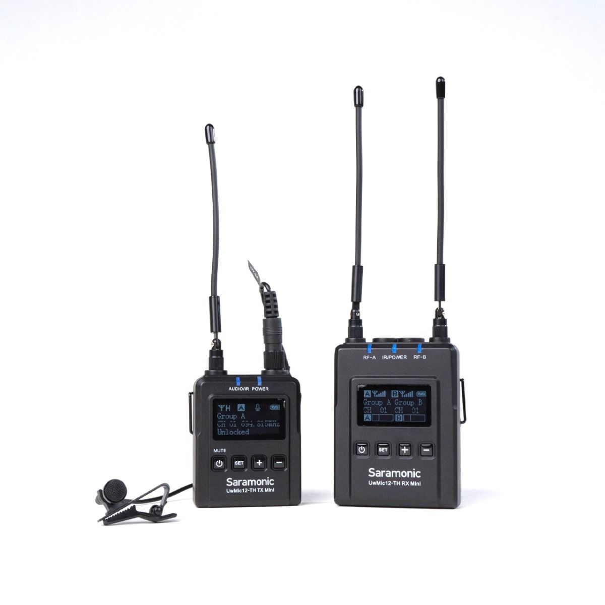 Saramonic Uwmic12 TH Mini Kit1 ไมค์ไวเลสไร้สาย รับ 1 ส่ง 1