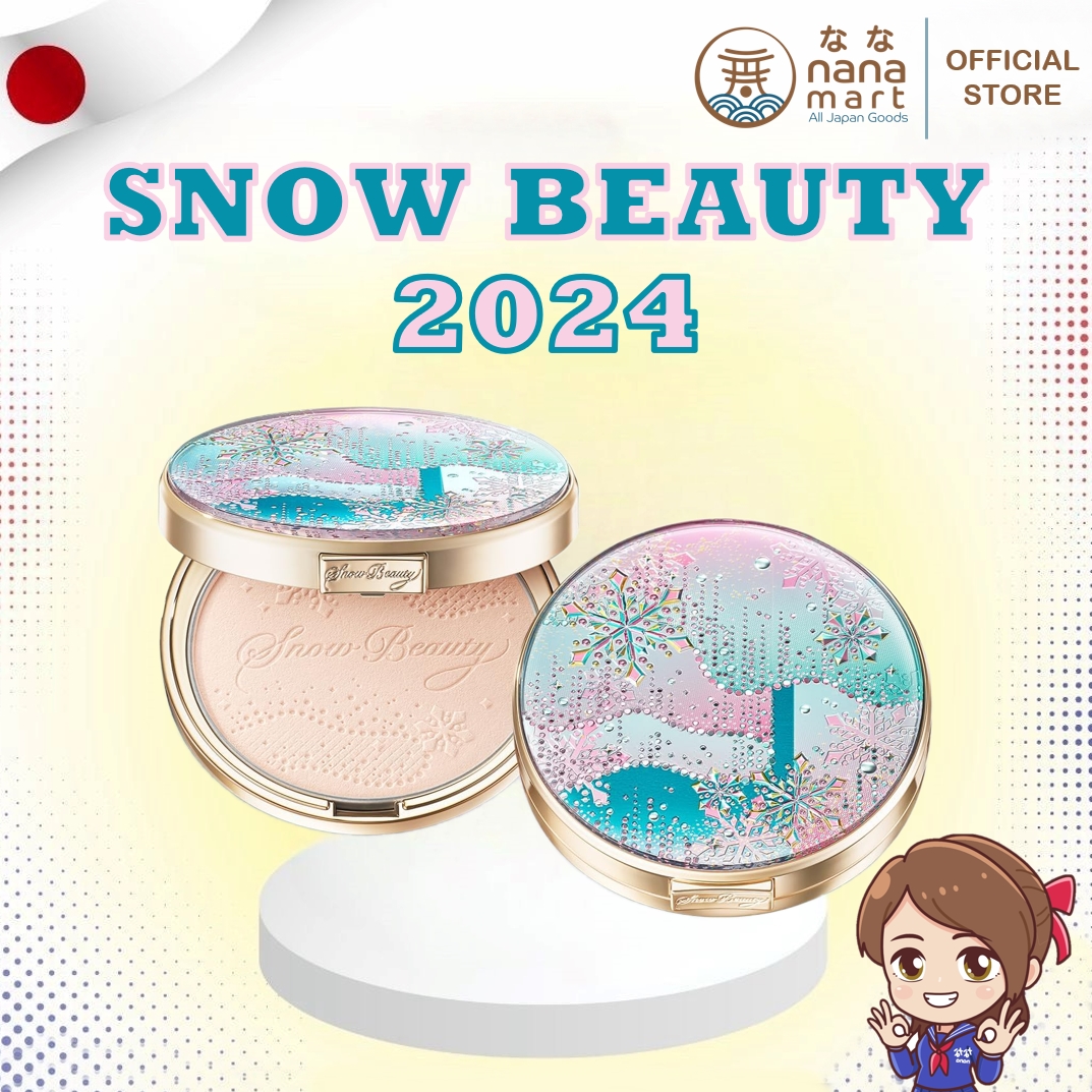 แป้งสกินแคร์ Shiseido Snow beauty Collection ปี 2024 Made in Japan