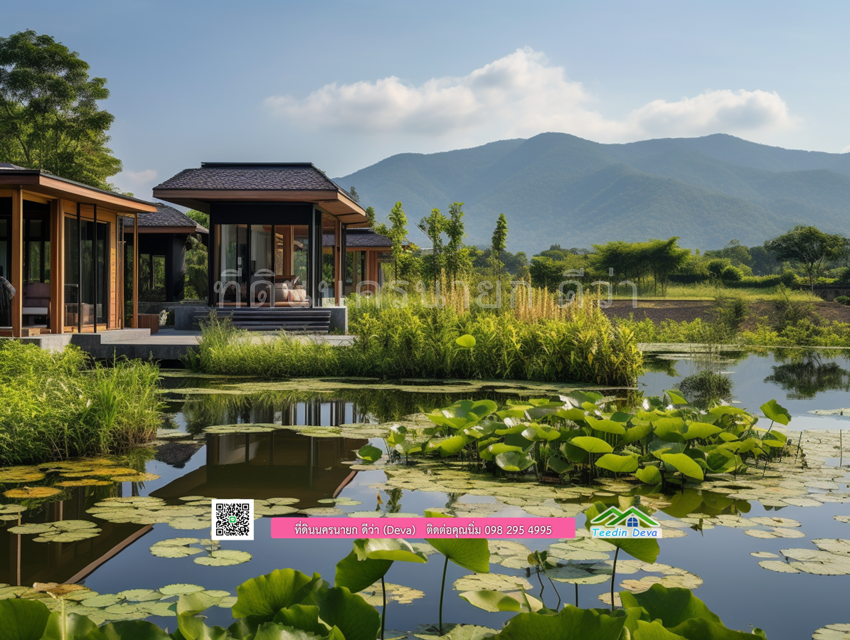 แบบบ้าน ตากอากาศ ริมน้ำ ริมแม่น้ำ