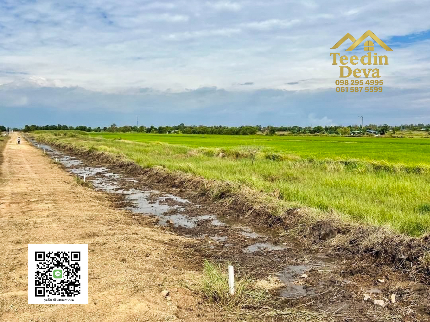 🏡 อยากมี “บ้านเล็ก ๆ ใกล้มหาวิทยาลัย” สักหลังไหม... ที่ดินเริ่มต้น 100 ตร.ว. อ.องครักษ์ จ.นครนายก 💛