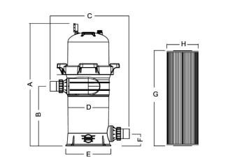 “EMAUX” ICF Series Galaxy Single-Element Cartridge Filters
